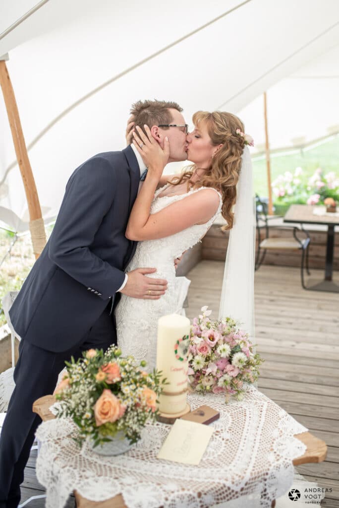 Freie Trauung Carmen und Robert - Hochzeitsfotograf Andreas Vogt aus Aalen